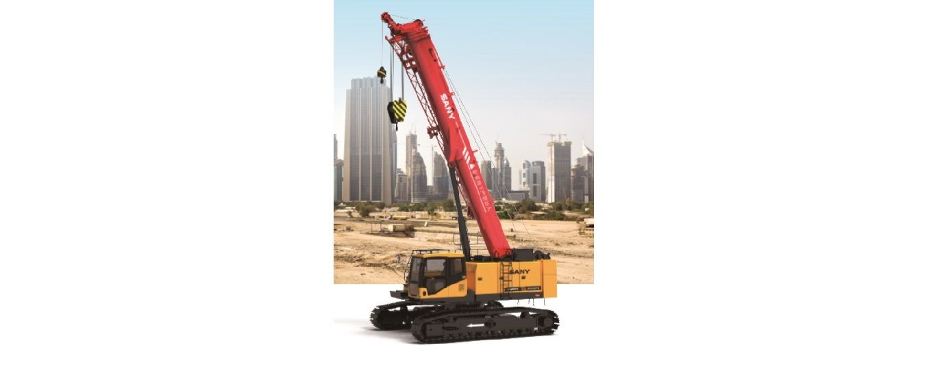 Гусеничный кран SANY SCC350TB